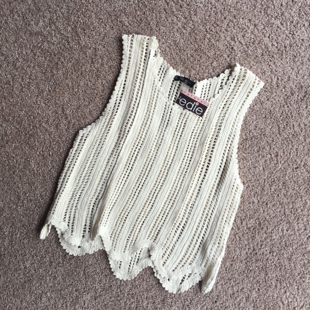 Crochet tank top